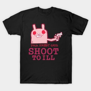 pink rabbit gorillaz T-Shirt